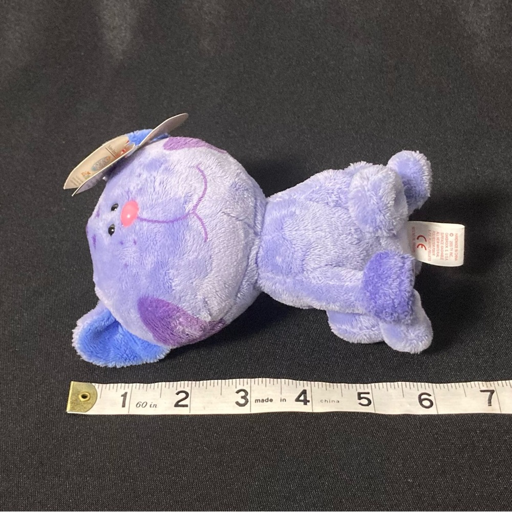 ⭐️ RARE Vintage 2005 Periwinkle The Cat Blue’s Clues Ty Beanie Baby Plush - Picture 12 of 14